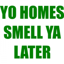 YO HOMES SMELL YA LATER Funny Fresh Prince of Bel Air