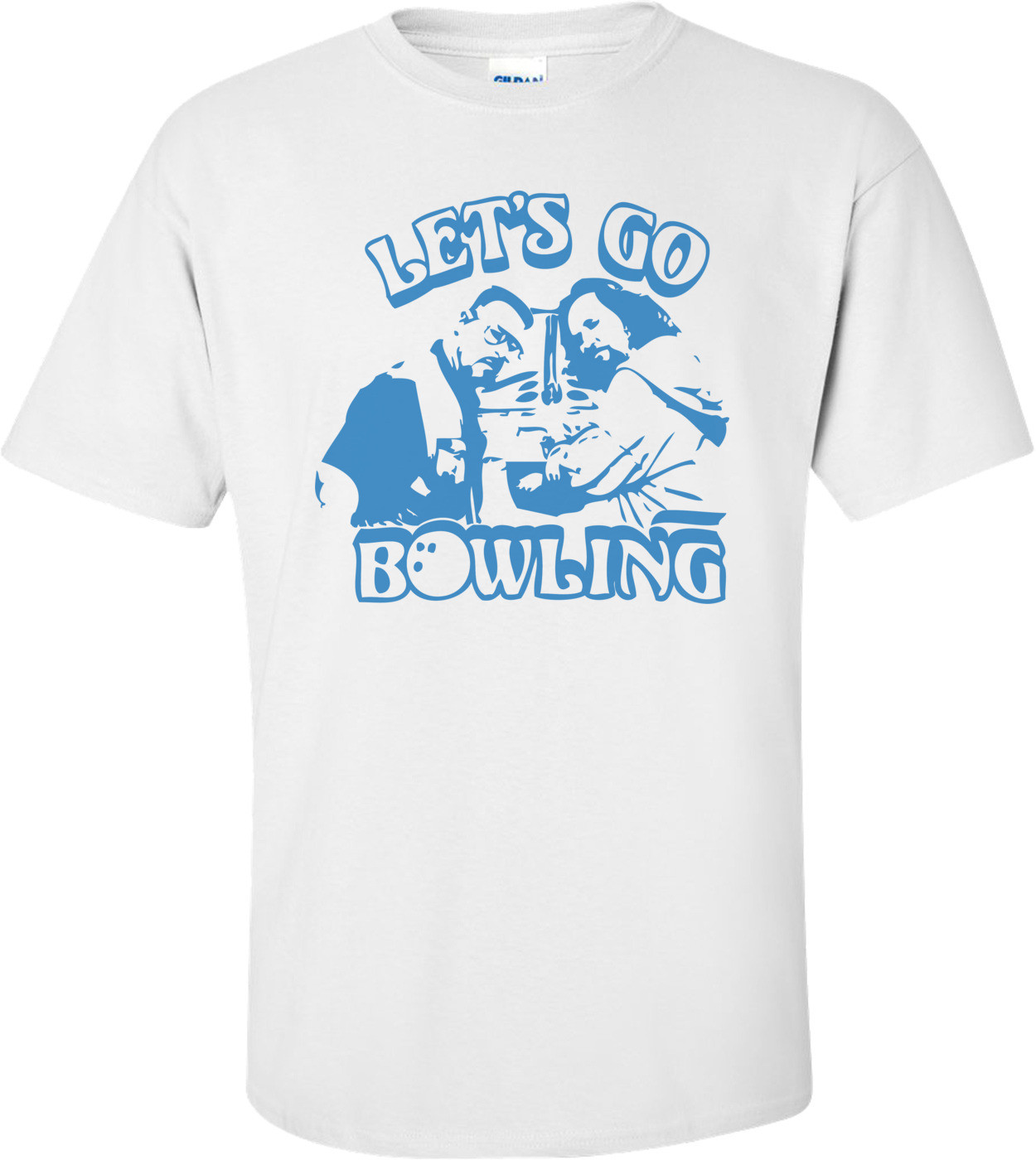 The Big Lebowski  Lets Go Bowling  Tee Shirt